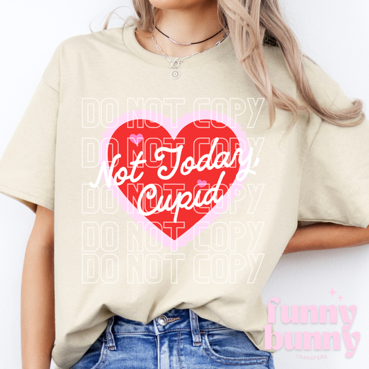 Red Cupid Heart - DTF Transfer