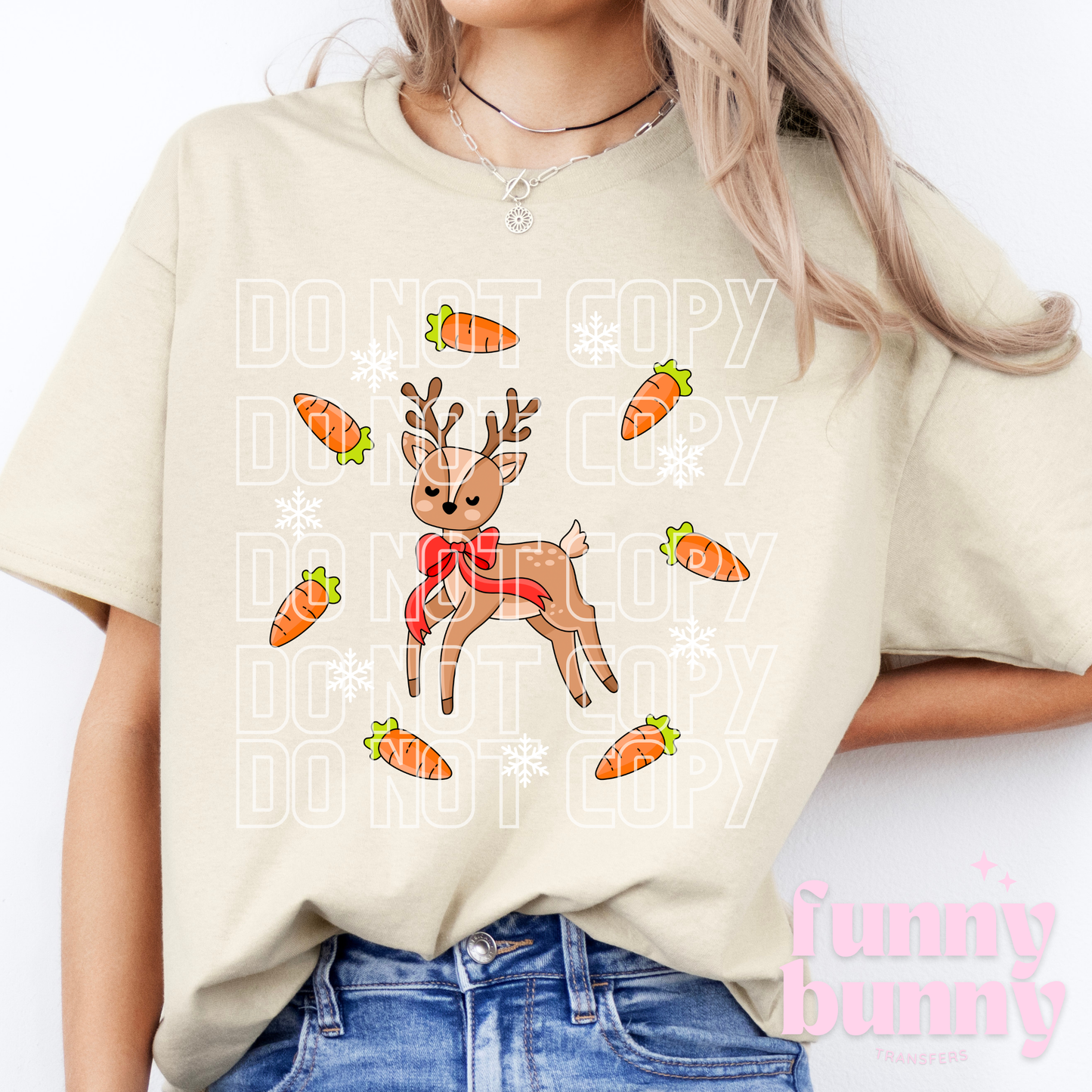 Cute Reindeer - DTF Transfer