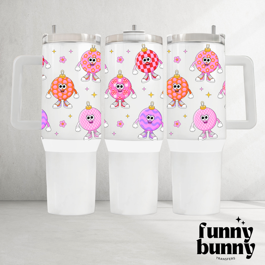 Retro Buddies - 40oz UVDTF Tumbler Wrap