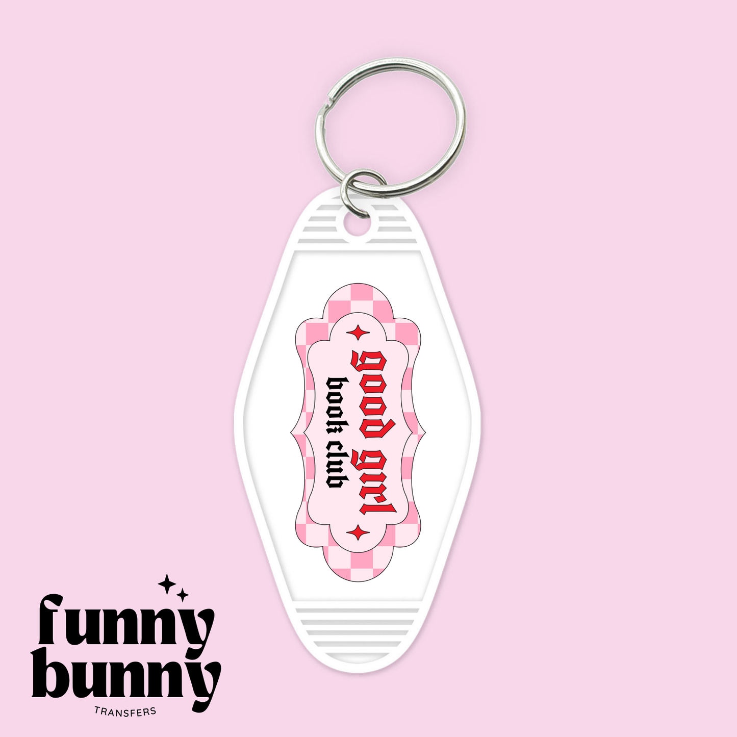 Retro Good Girl - Motel Keychain