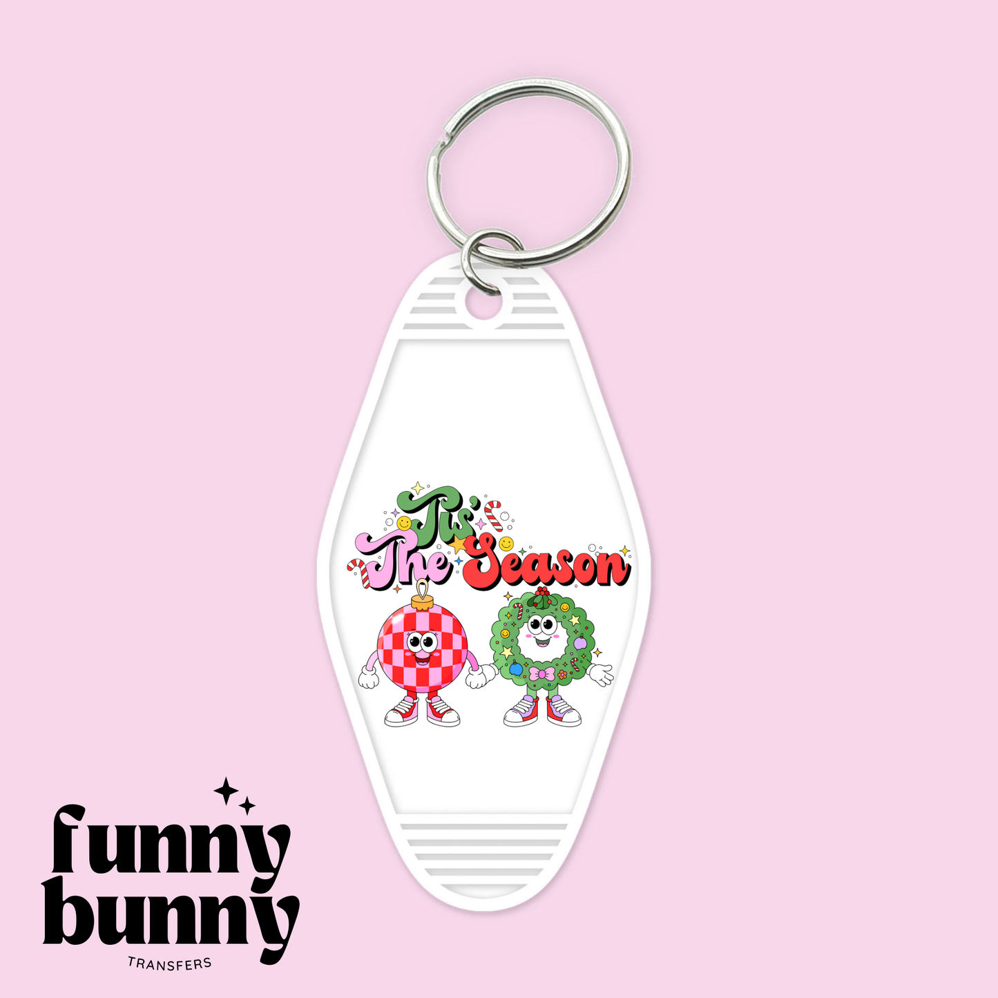 Retro Holiday Buddies - Motel Keychain