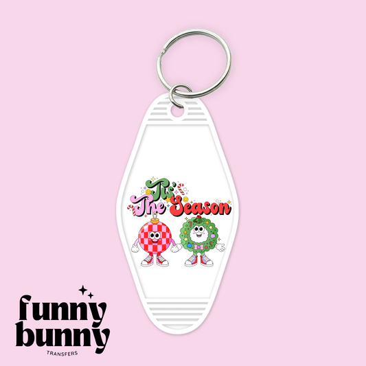 Retro Holiday Buddies - Motel Keychain