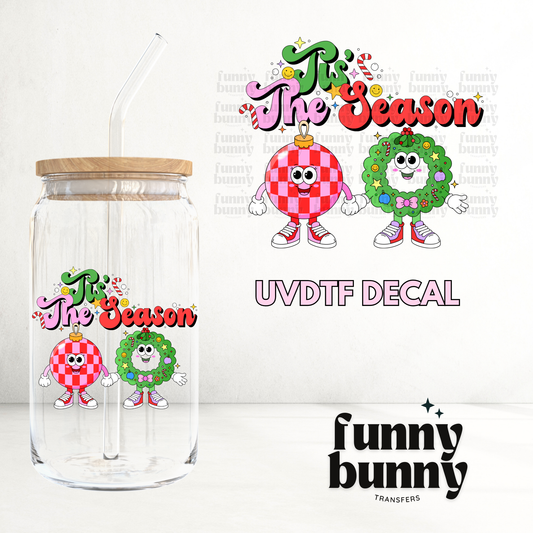 Retro Holiday Buddies - UVDTF Decal