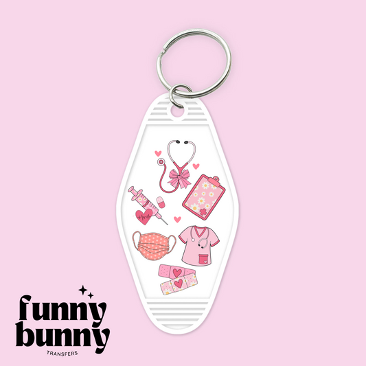 Coquette Nurse Essentials - Motel Keychain