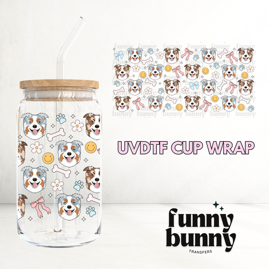 Retro Paws - 16oz UVDTF Cup Wrap