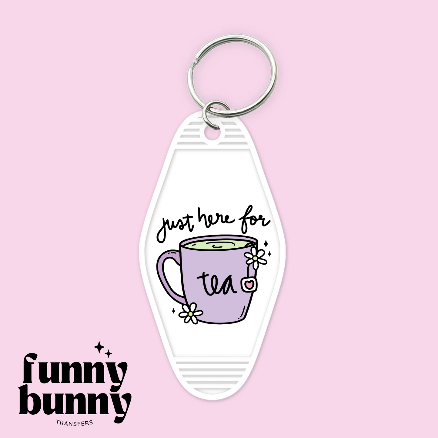 Retro Tea  - Motel Keychain