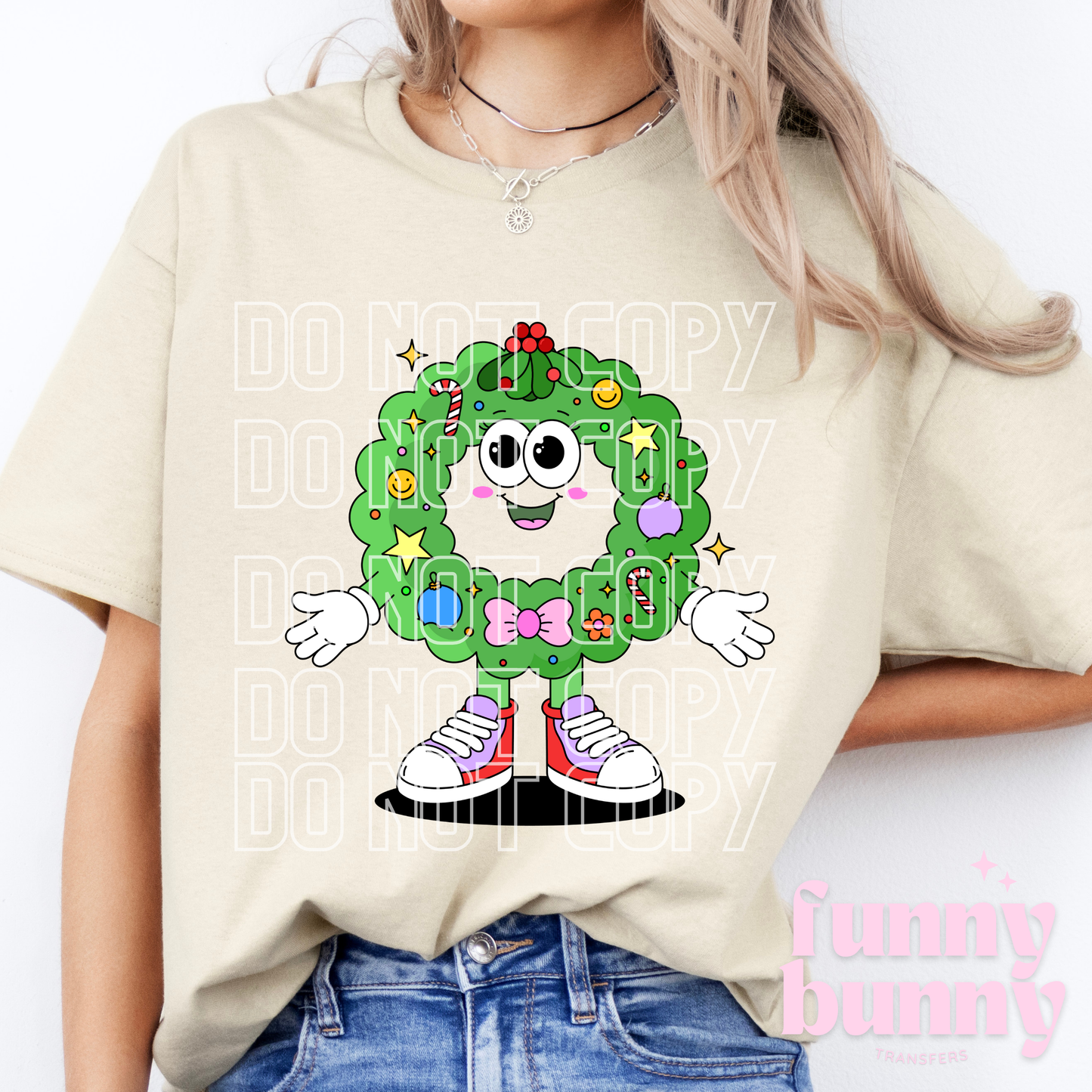 Retro Wreath - DTF Transfer
