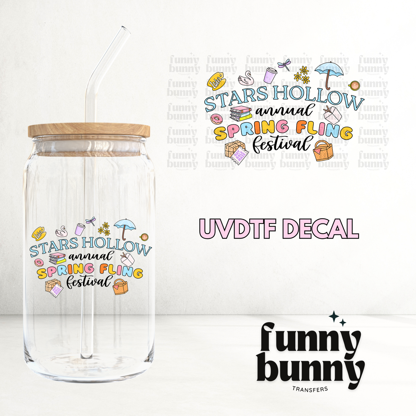 Rewatch Festival - UVDTF Decal