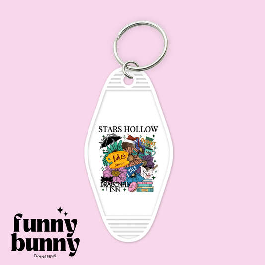 Rewatch Inn - Motel Keychain