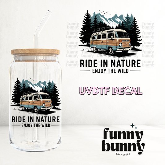 Ride In Nature - UVDTF Decal