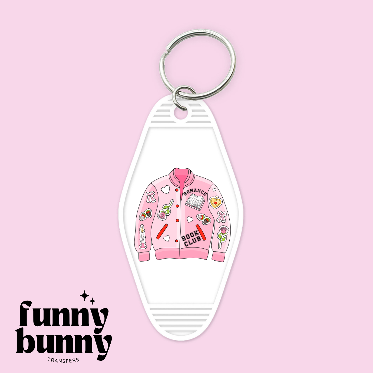 Romance Pink Jacket - Motel Keychain