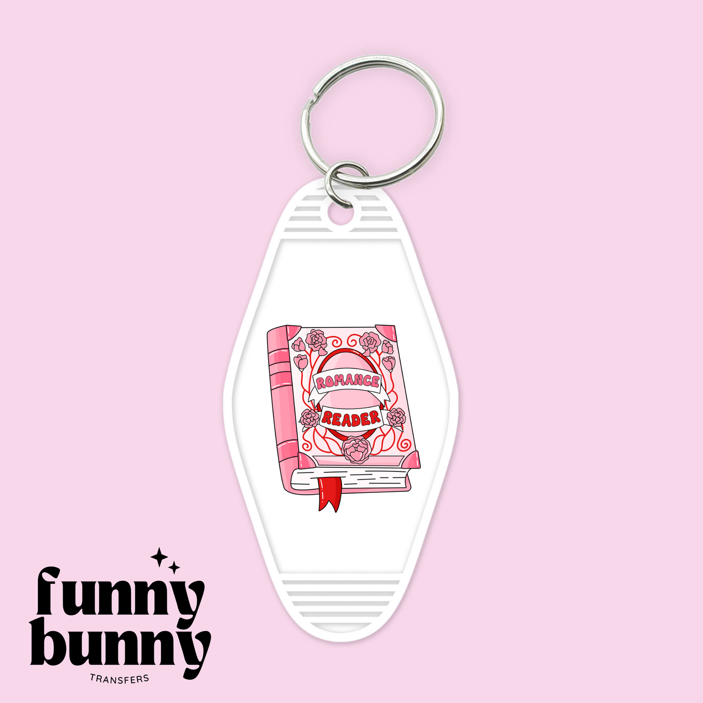 Romance Reader Girly - Motel Keychain