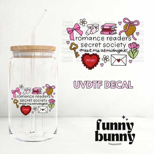 Romance Readers Society - UVDTF Decal