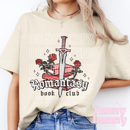 Romantasy Sword - DTF Transfer