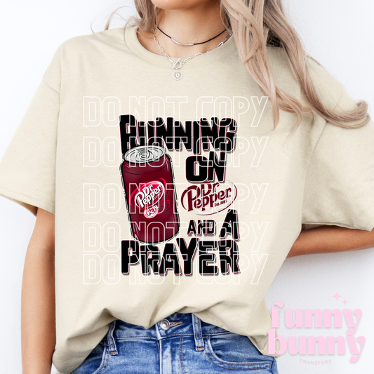 Running On Dr.Pepper - DTF Transfer