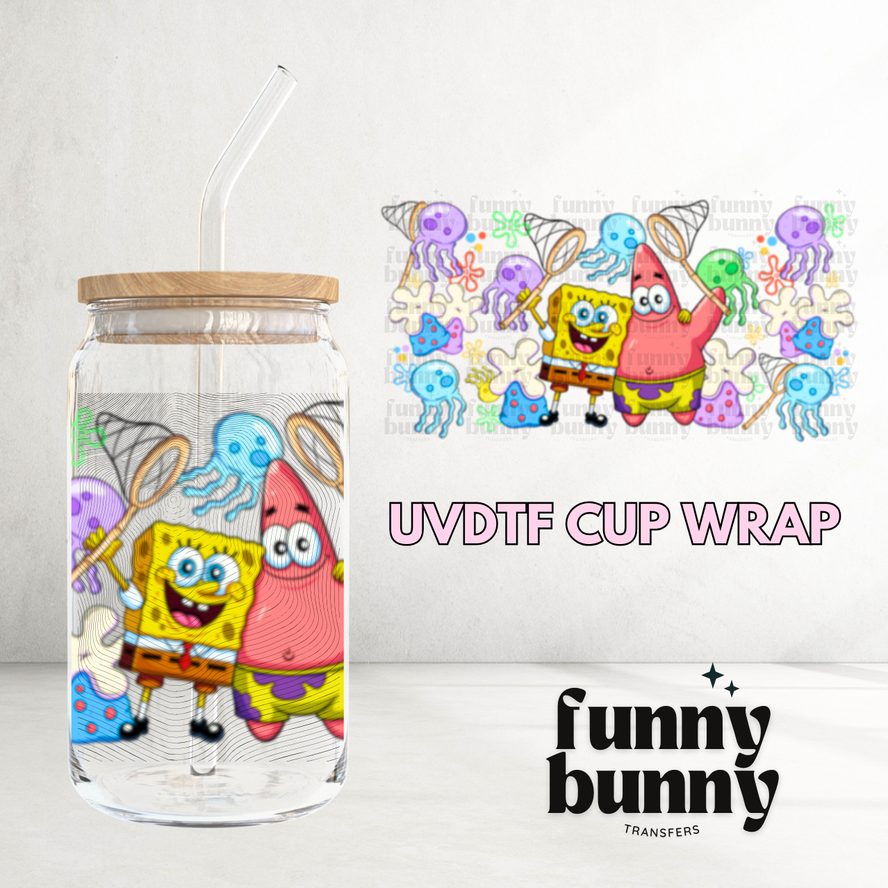 SB Best Day Ever - 16oz UVDTF Cup Wrap