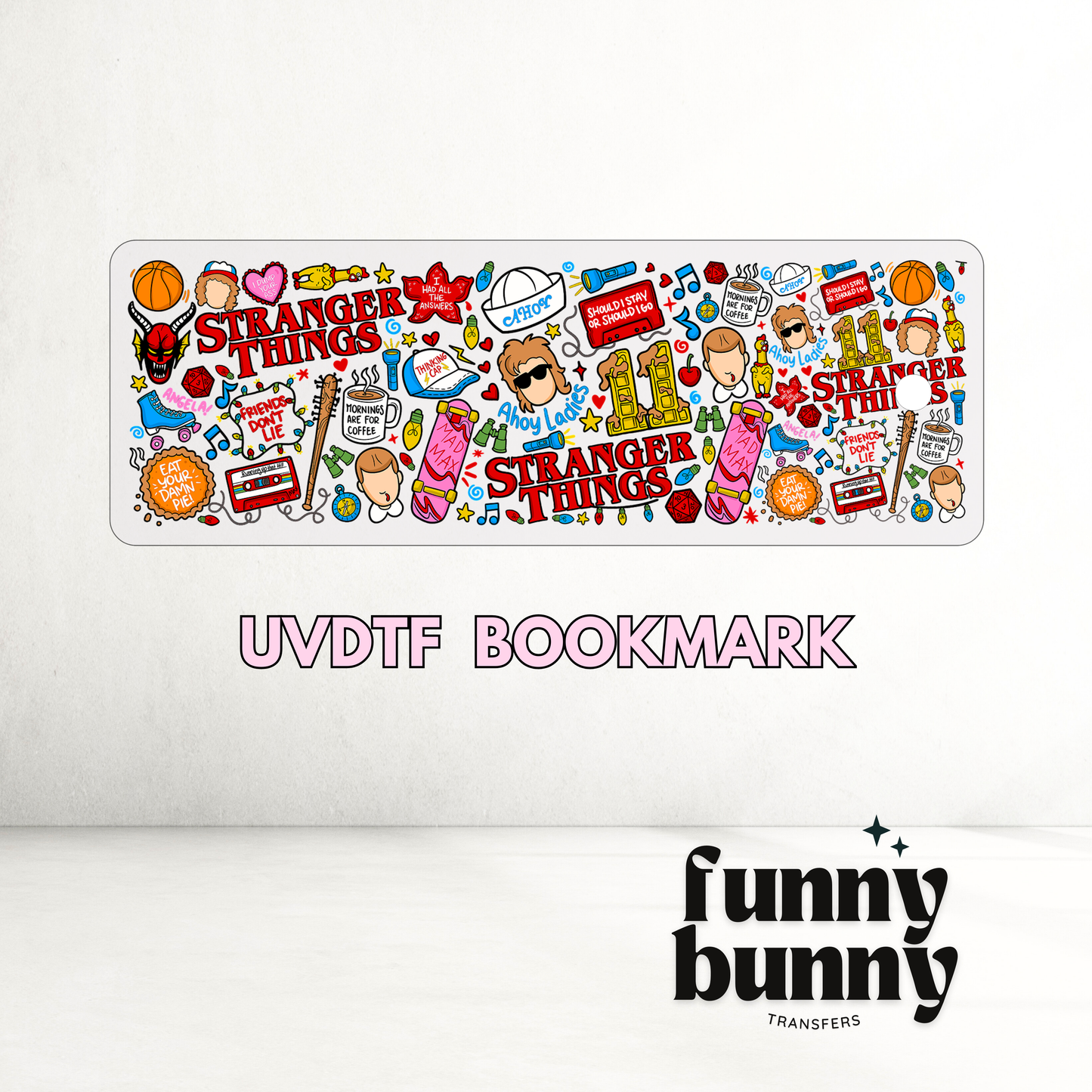 ST Doodles - UVDTF Bookmark Decal
