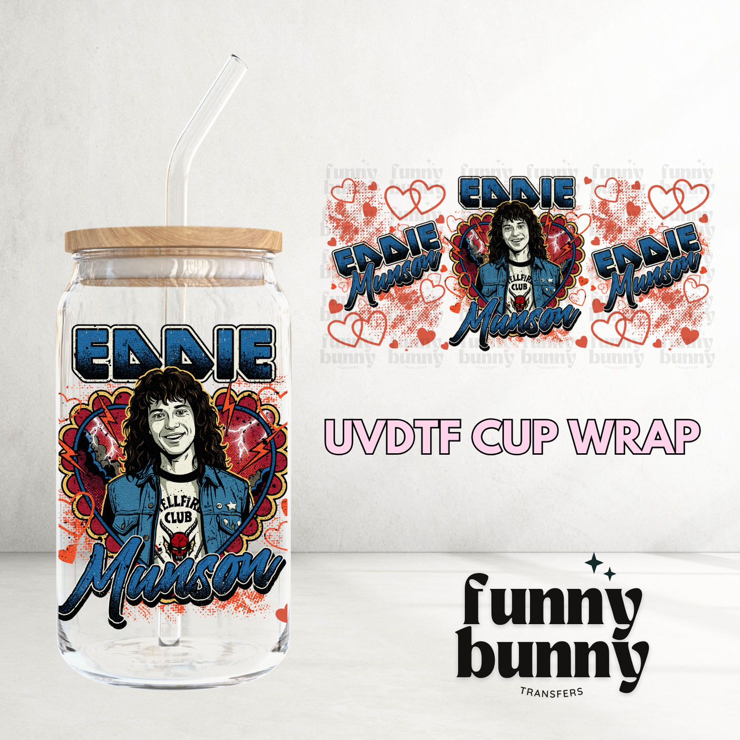 ST Eddie - 16oz UVDTF Cup Wrap