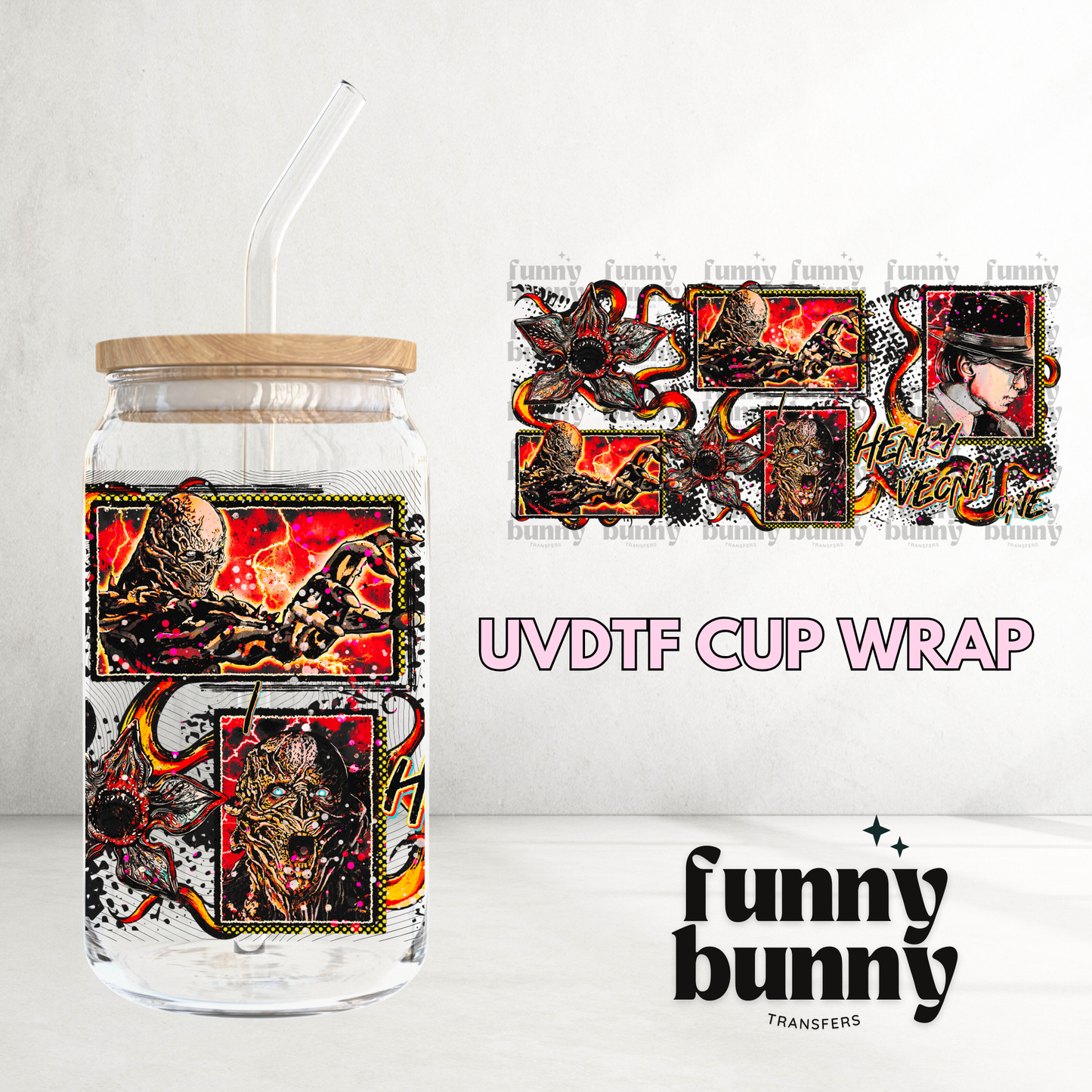 ST Henry - 16oz UVDTF Cup Wrap