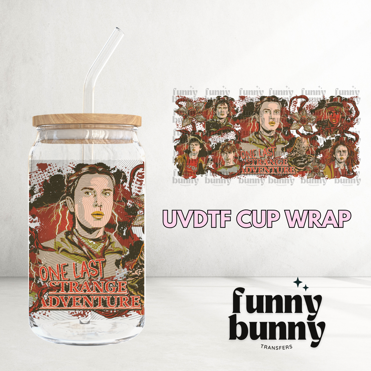 ST Last Adventure - 16oz UVDTF Cup Wrap