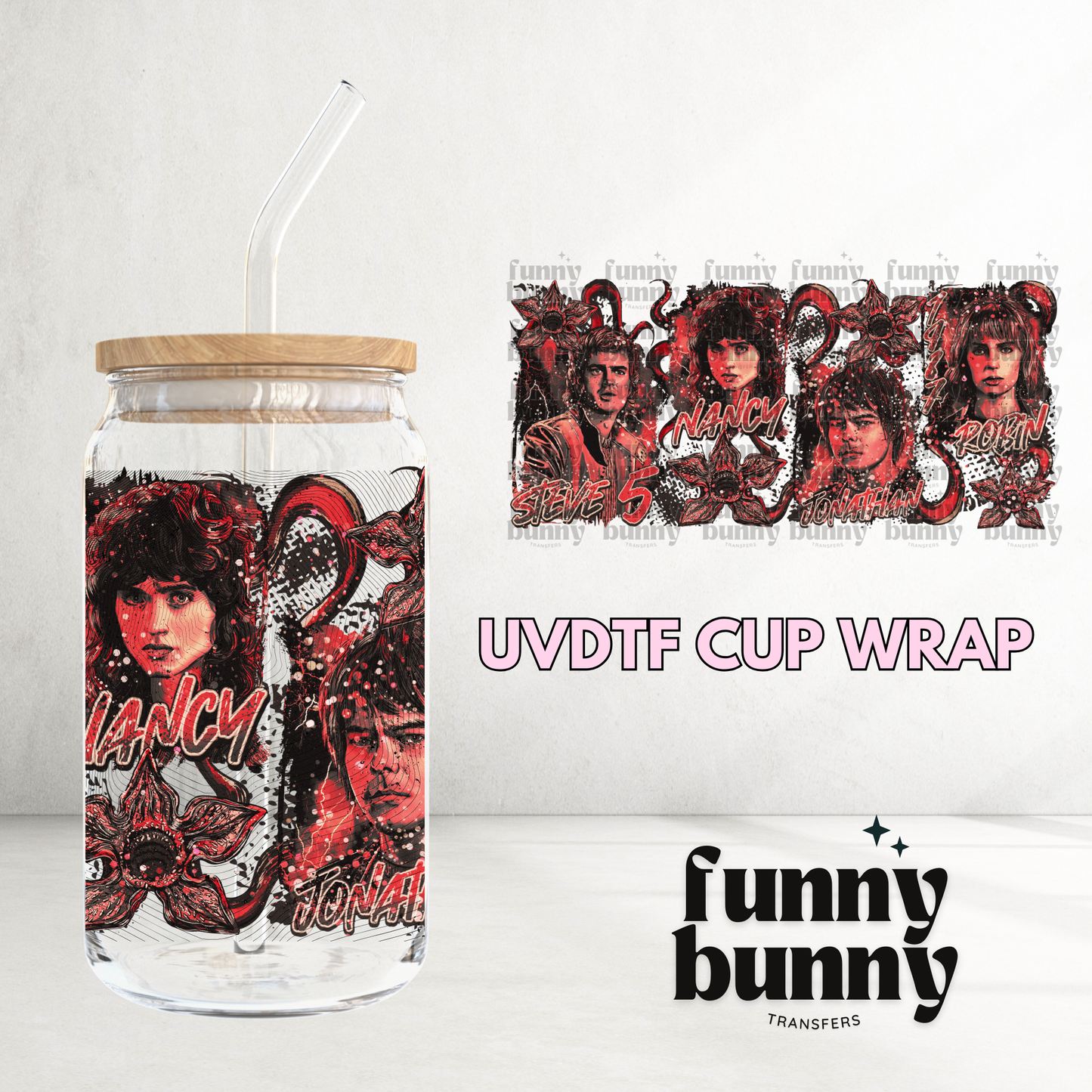ST Young Adults - 16oz UVDTF Cup Wrap