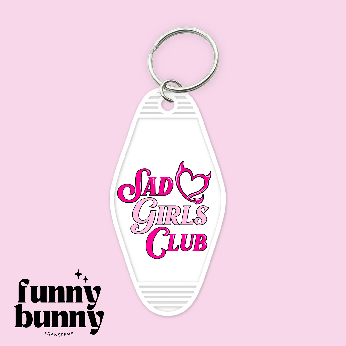 Sad Girls Club - Motel Keychain