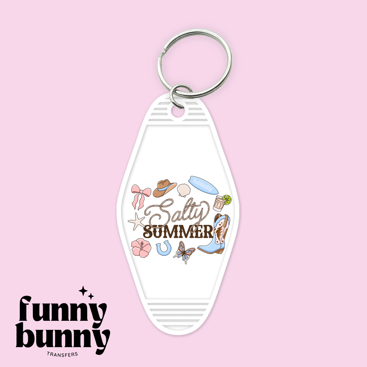 Salty Summer - Motel Keychain