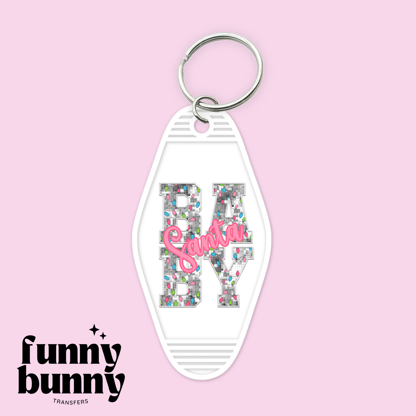 Santa Baby - Motel Keychain