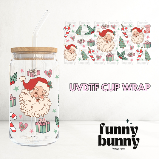 Santa Presents - 16oz UVDTF Cup Wrap