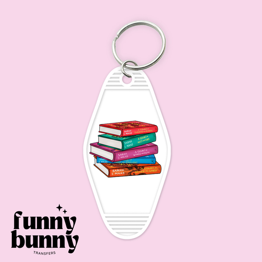 Sarah's Book Club - Motel Keychain