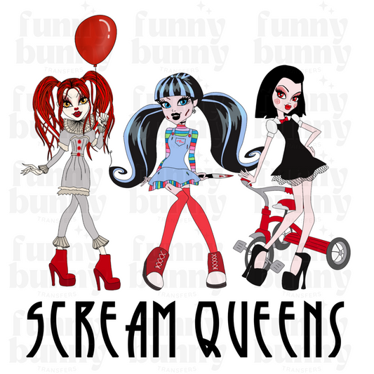 Scream Queens Era - Sublimation Transfer