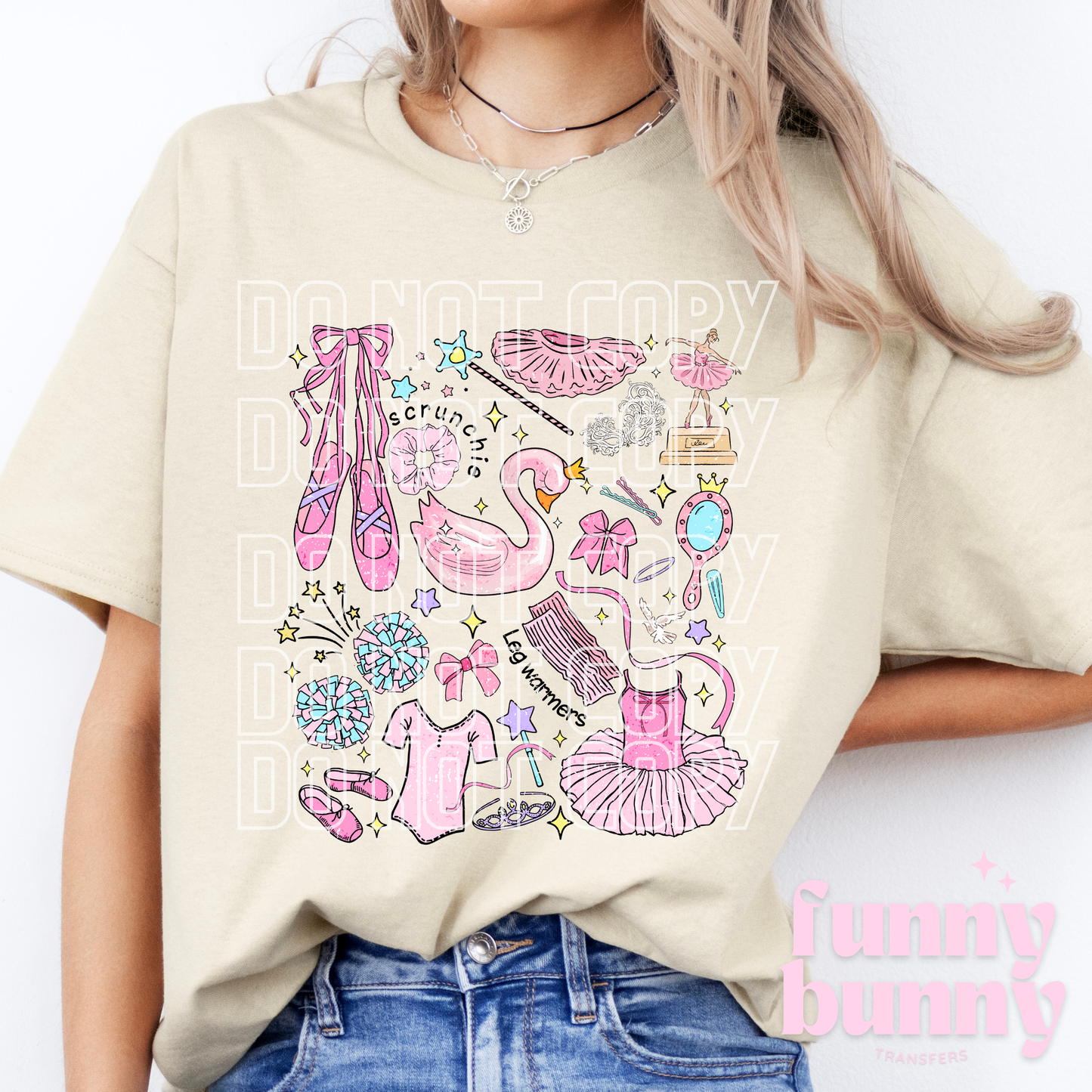 Scrunchie & Leg Warmers - DTF Transfer