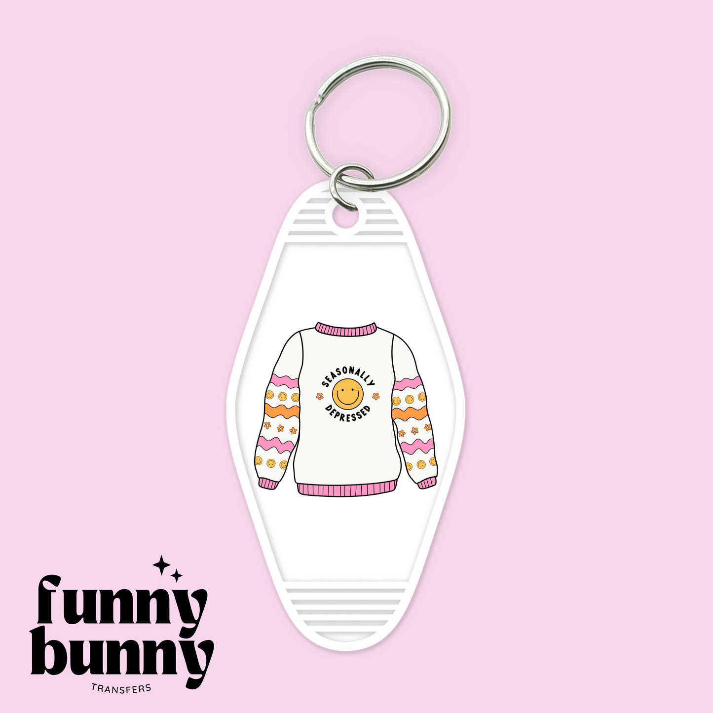 Seasonally Depressed - Motel Keychain