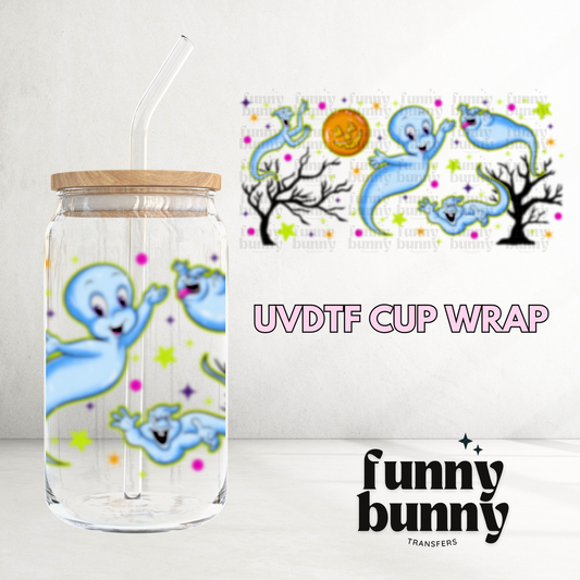 Seen A Ghost - 16oz UVDTF Cup Wrap