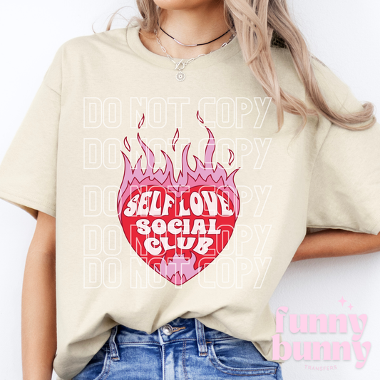 Self Love Social - DTF Transfer