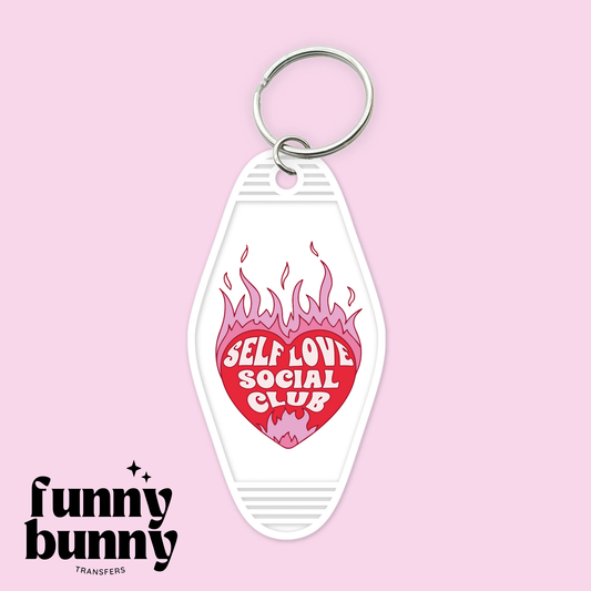 Self Love Social - Motel Keychain