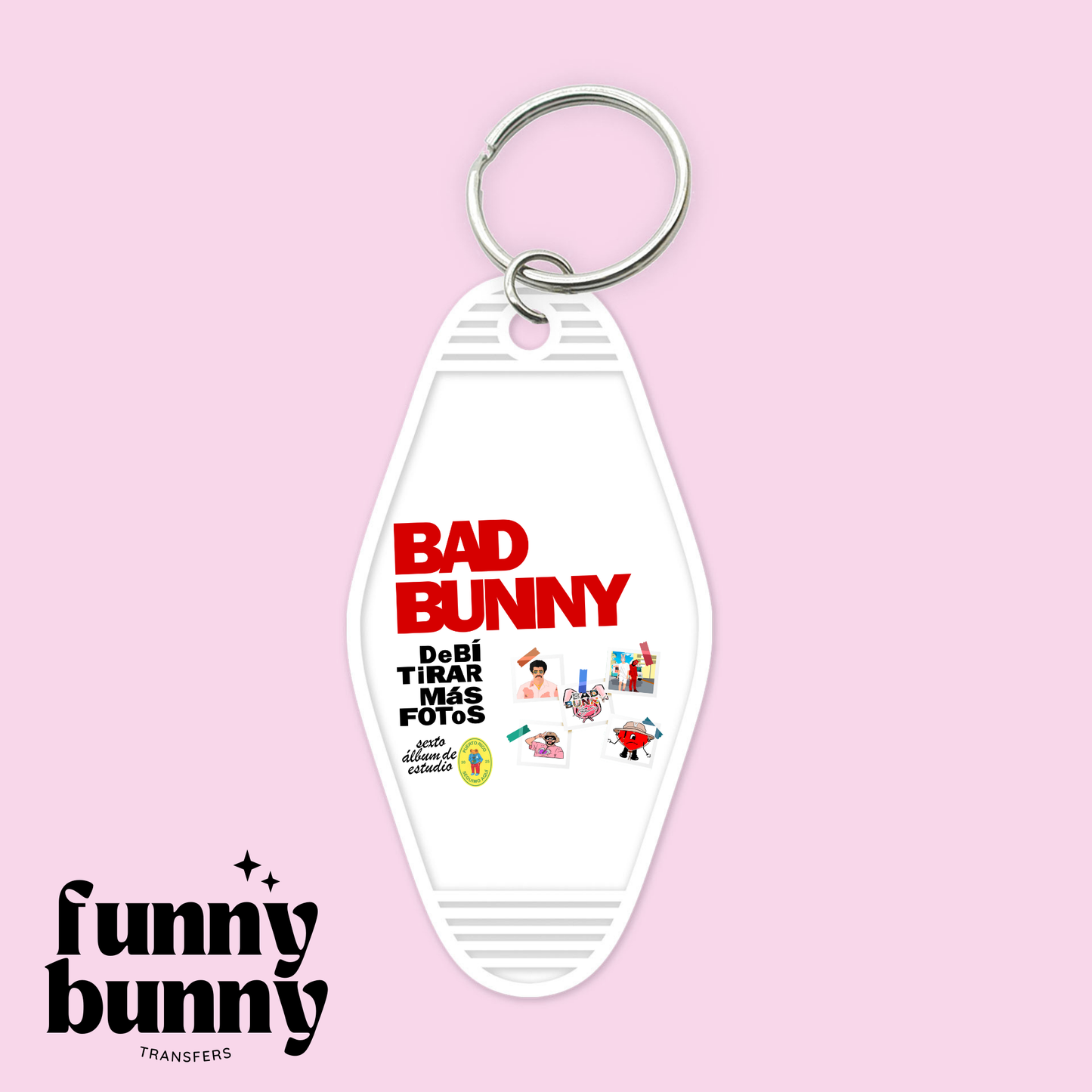 Seguimo Aqui - Motel Keychain
