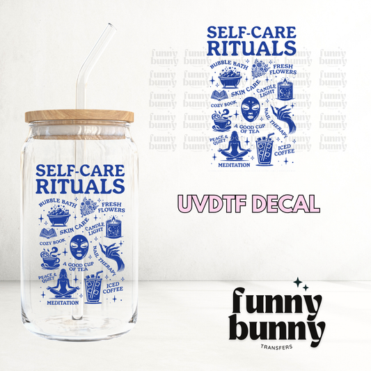 Self Care Rituals - UVDTF Decal