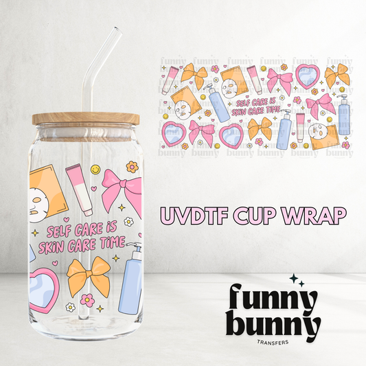 Self Care Time - 16oz UVDTF Cup Wrap