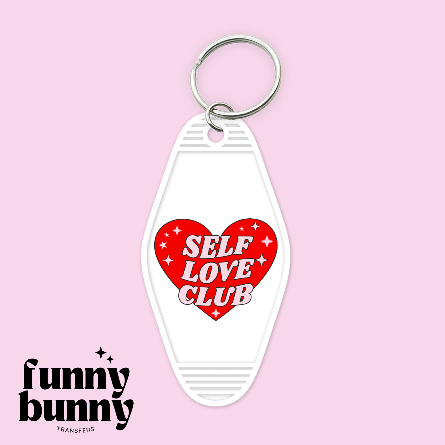 Self Love Club Heart - Motel Keychain