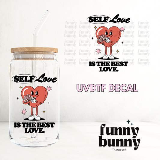 Self Love Heart Cutie - UVDTF Decal