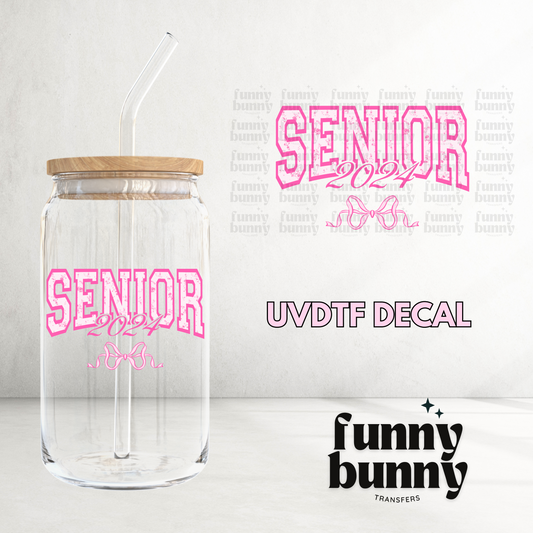 Senior Girly  - UVDTF Decal