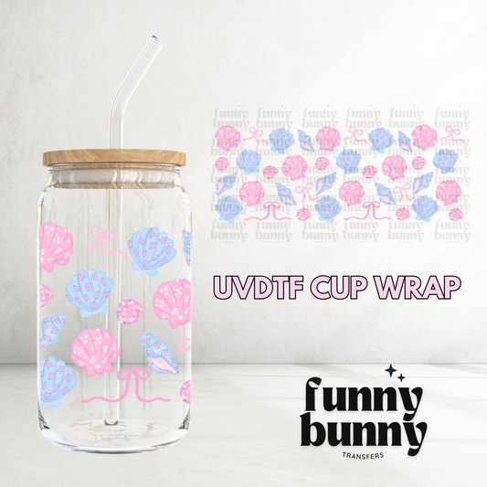 Shells & Bows - 16oz UVDTF Cup Wrap