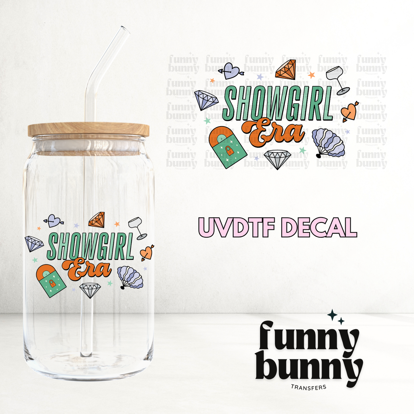 Showgirl Era III - UVDTF Decal