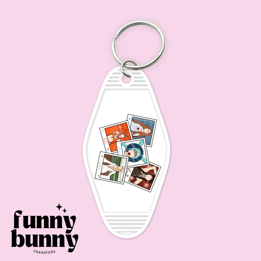 Showgirl Polaroids - Motel Keychain