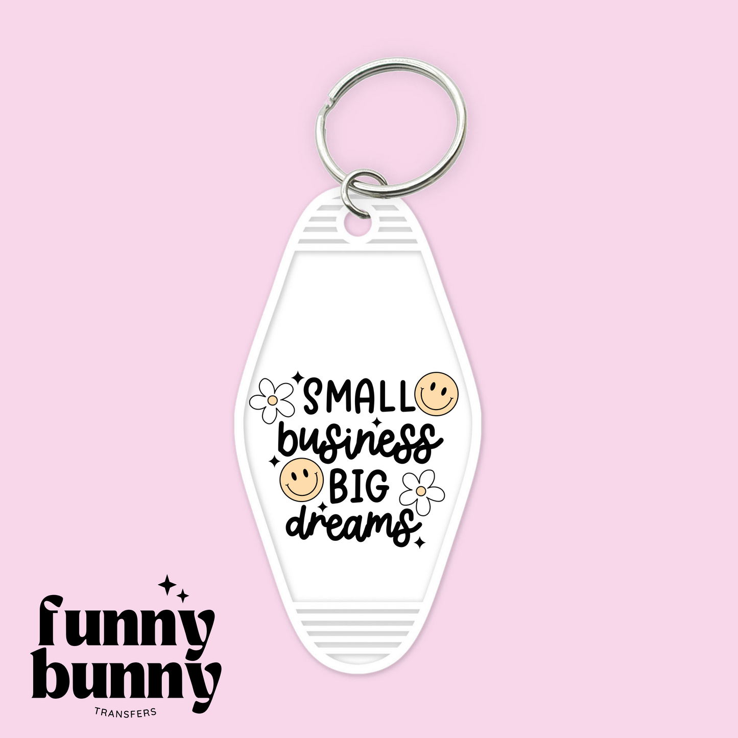 Small Business Big Dreams - Motel Keychain