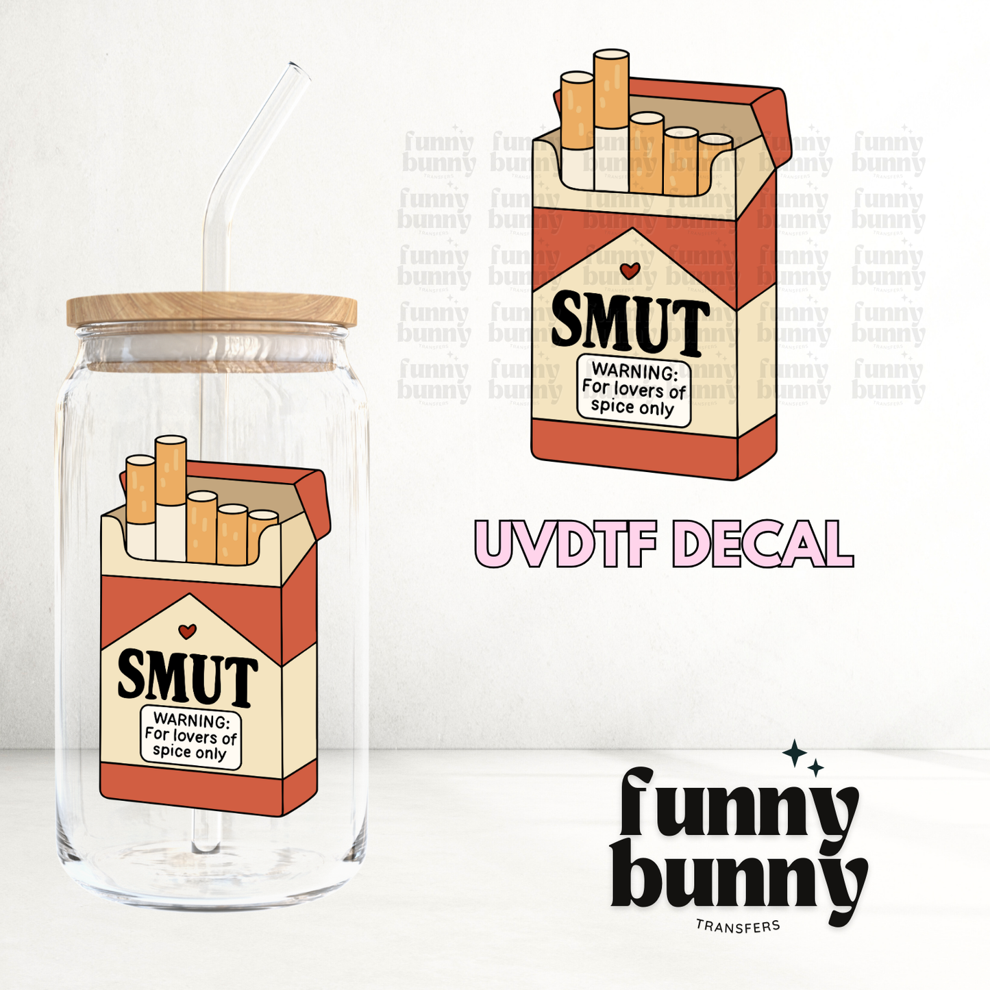 Smoke Smut - UVDTF Decal