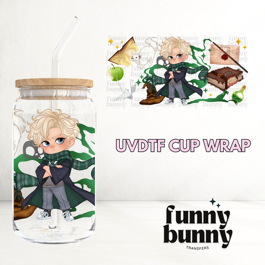 Snake Wiz - 16oz UVDTF Cup Wrap