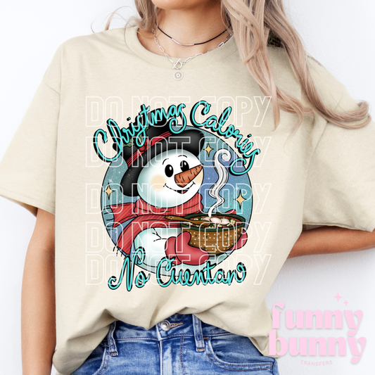 Snowman Calories - DTF Transfer