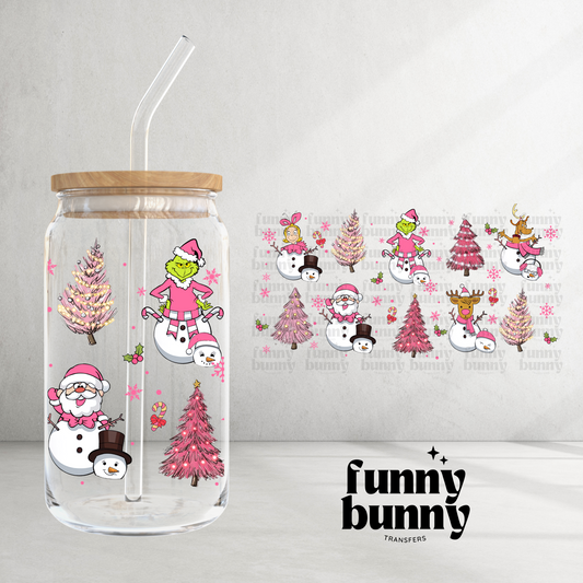 Snowman Costumes - 16oz UVDTF Cup Wrap